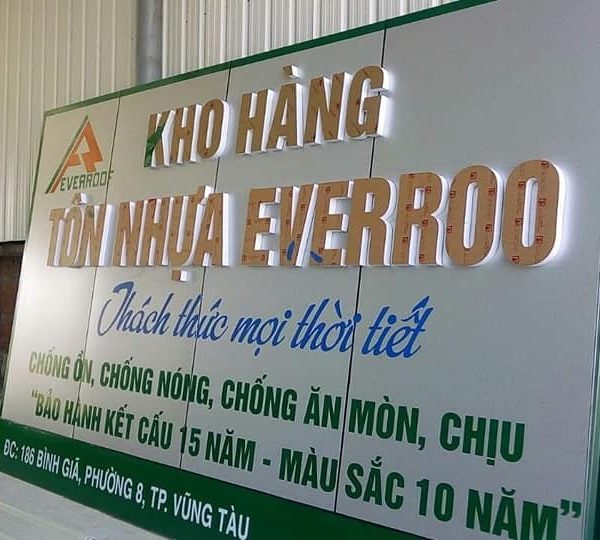 Pano, bảng hiệu, hộp đèn