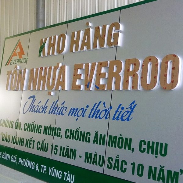 Bảng hiệu hộp đèn - Everroof