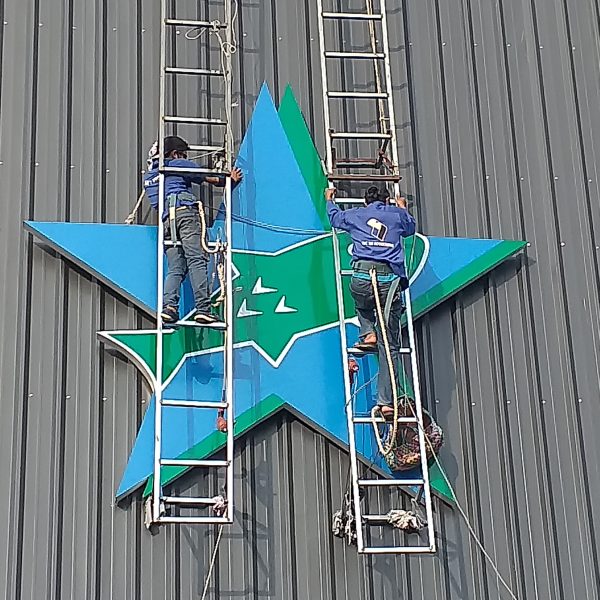 Chữ nổi mica - inox